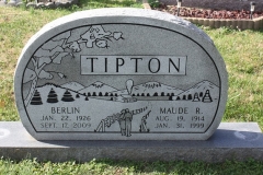 West-Irvine-Cemetery-Berlin-and-Maude-R.-Tipton-headstone-with-Tiptons-in-background