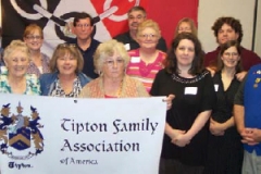 Tipton, England/Black Country flag presented to the TFAA by the Friends of the Tipton Library