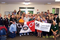 Enthusiastic group of Tiptons and Tipton descendants